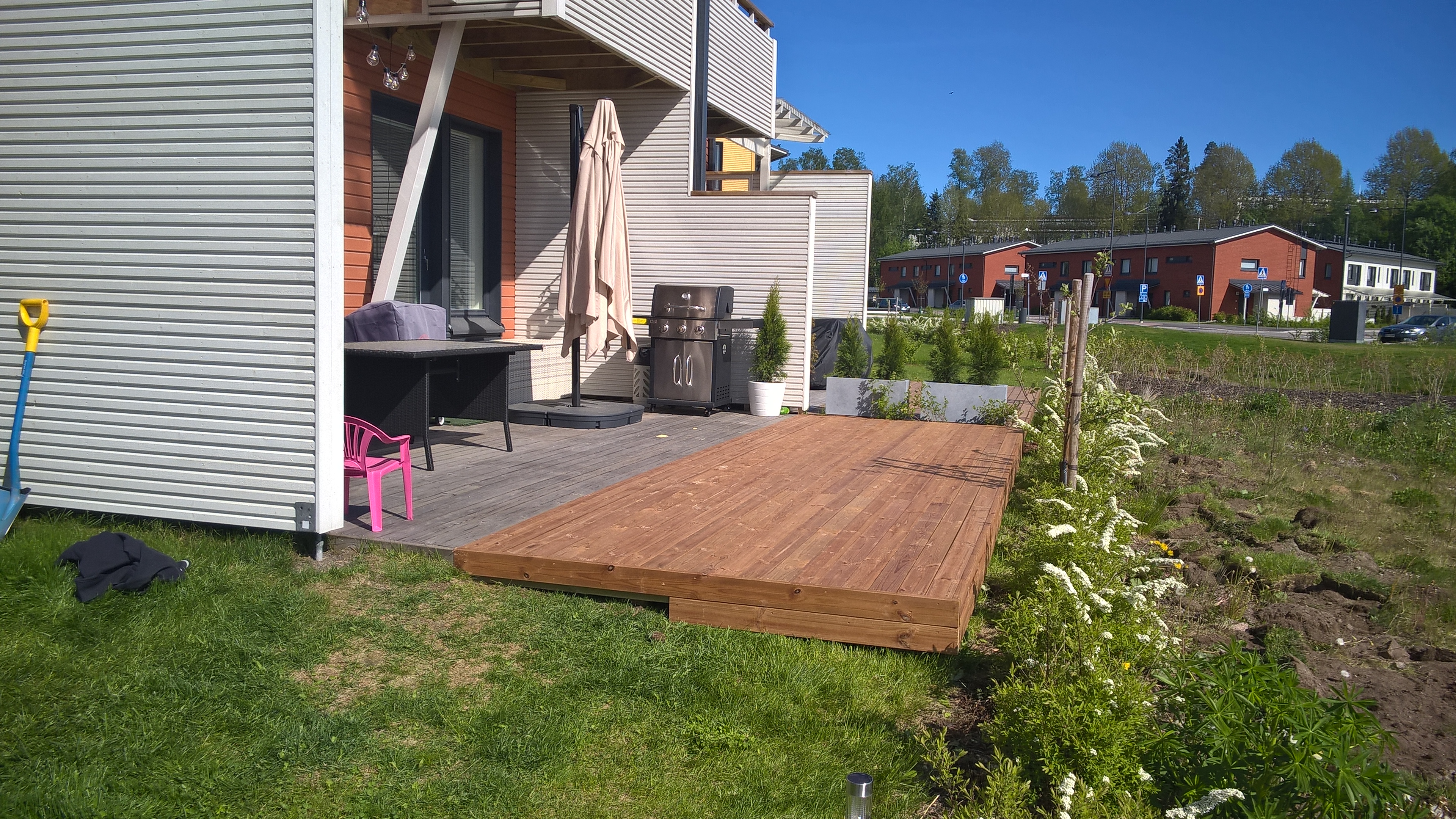 Laajennusosa valmis, Kivenlahti Espoo