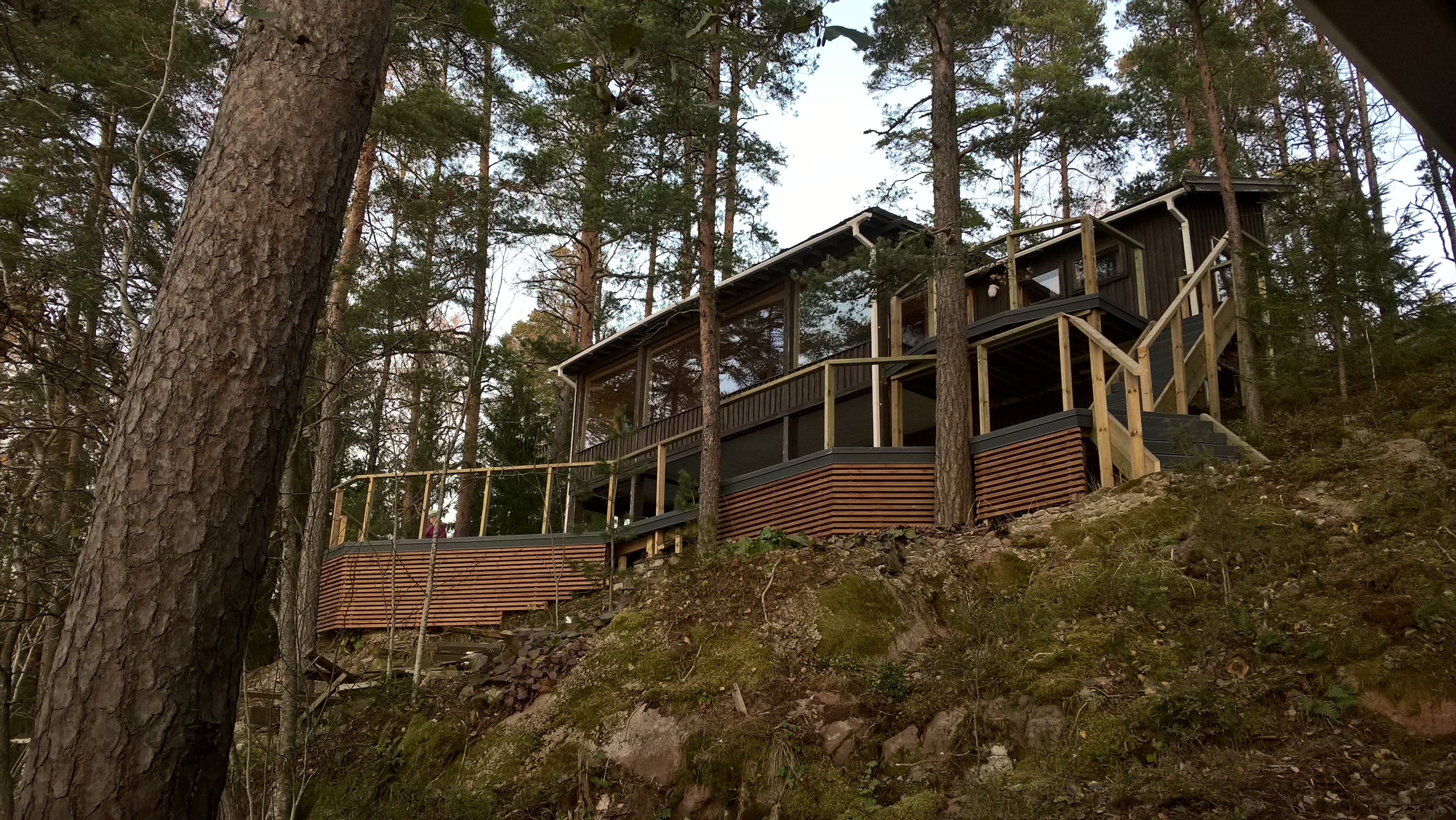 130m2 komposiittiterassi, Vihti