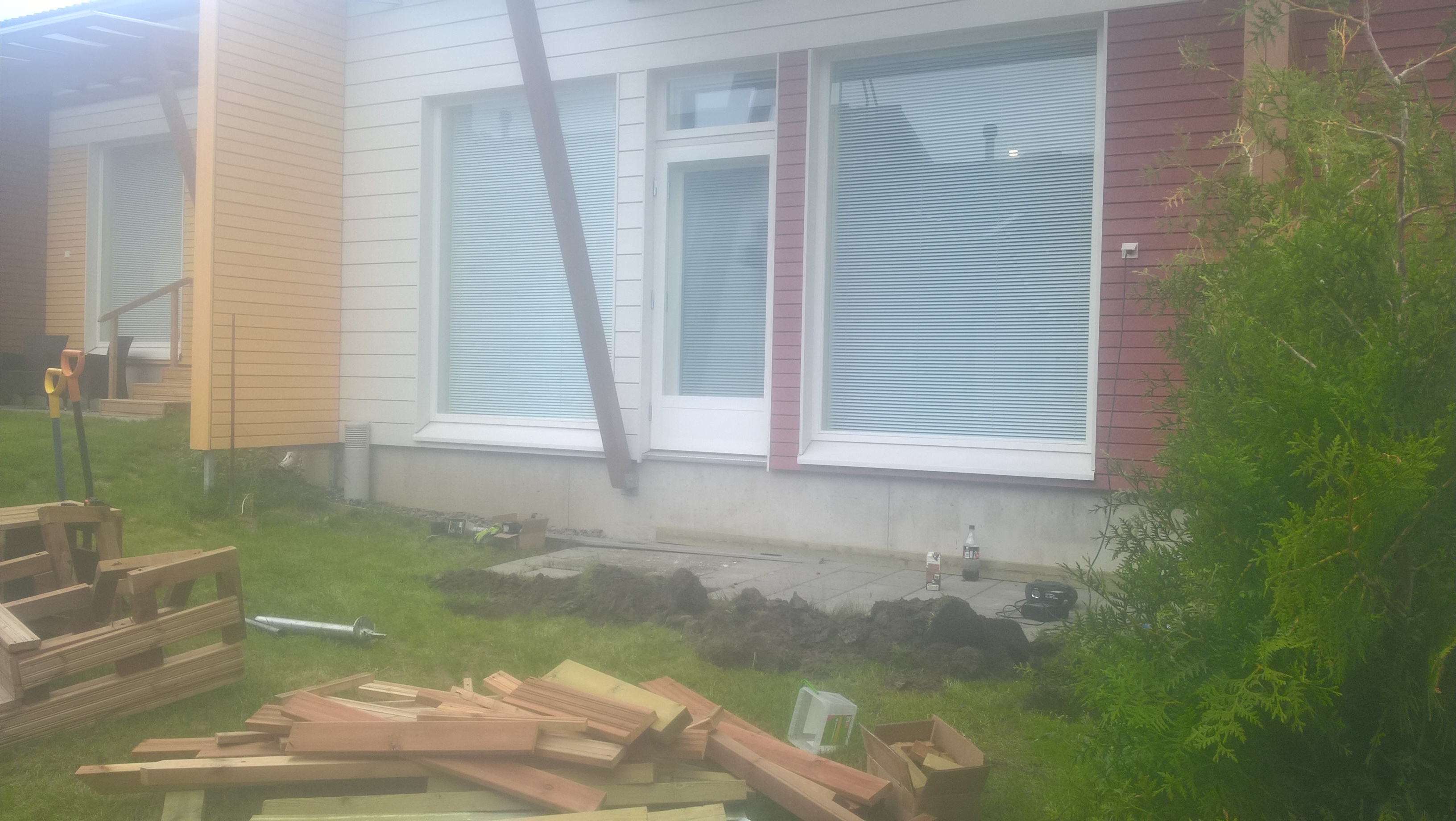 Takapihan muutostyö, Vantaanlaakso Takapihan muutostyö, Vantaanlaakso