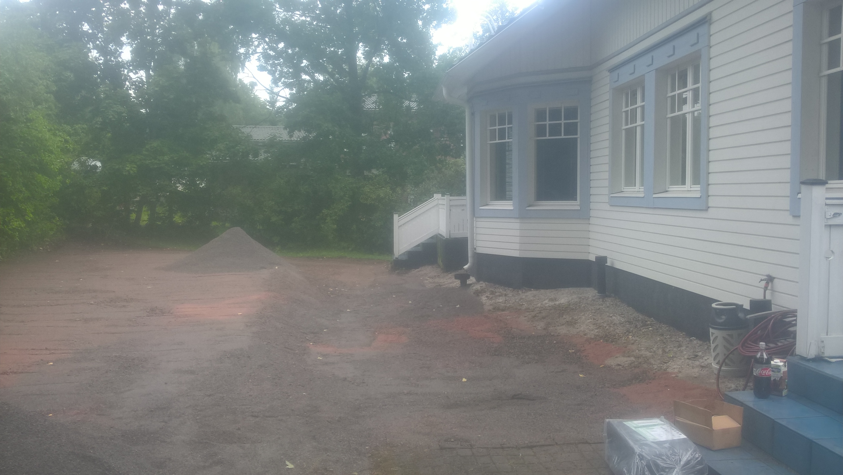 Terassin pohjat valmiina, Nöykkiö Espoo Terassin pohjat valmiina, Nöykkiö Espoo